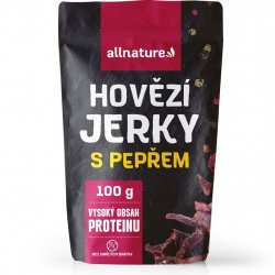 Allnature Beef Pepper Jerky 100 g