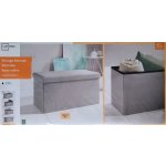 LIVARNO home Lavice s úložným prostorem, 78 x 40 x 40 cm ( světle šedá ) – Zboží Mobilmania