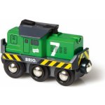 Brio 33214 Elektrická lokomotiva zelená – Zboží Mobilmania