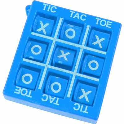 Lean Toys Hra Tic Tac Toe 4,5 cm modrá – Sleviste.cz