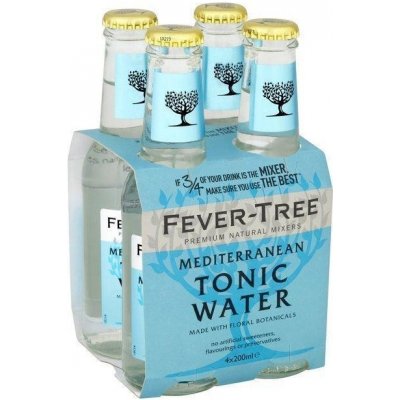 Fever Tree Mediterranean Tonic water 4 x 200 ml – Zboží Dáma