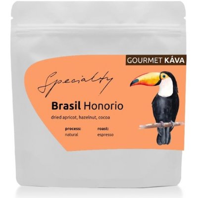 Gourmet Káva Specialty Brasil Honorio 250 g – Zboží Mobilmania