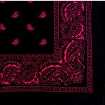 Blingstar Bandana šátek černá růžová – Zbozi.Blesk.cz