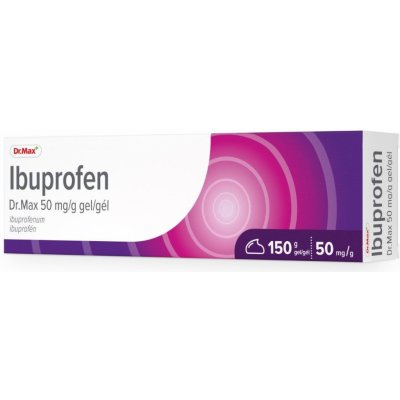 IBUPROFEN DR. MAX DRM 50MG/G GEL 1X150G – Zboží Mobilmania