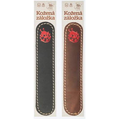 Beruška - Kožená záložka do knihy - Černá – Hledejceny.cz