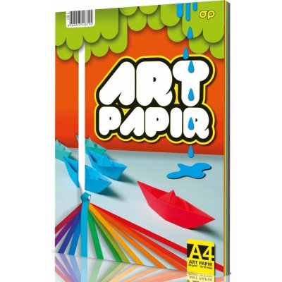 Barevné papíry A4, 80g, 50 listů – Zboží Dáma