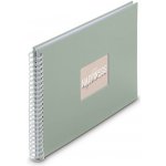 Hama album klasické spirálové FINE ART 36x32 cm, 50 stran, sage, bílé listy – Hledejceny.cz