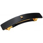 Balmain Barrette pour cheveux Medium Black, HANDMADE ručně vyrobený vlasový klip – Zboží Dáma