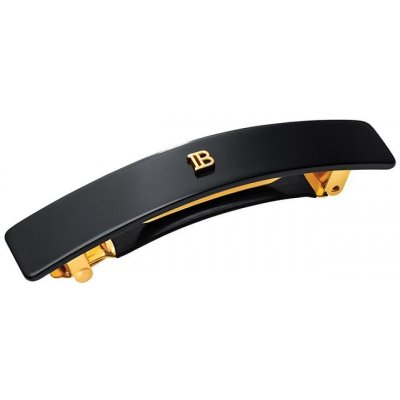 Balmain Barrette pour cheveux Medium Black, HANDMADE ručně vyrobený vlasový klip – Hledejceny.cz