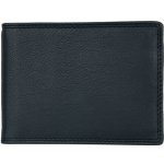 Kožená peněženka dolarka o normální peněženka z měkké černá kůže s místem na větší doklady – Hledejceny.cz