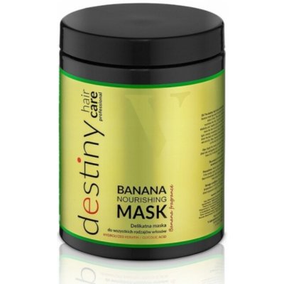 Destivii Hair Care Banana Nourishing Mask Vyživující maska 1000 ml – Zboží Mobilmania