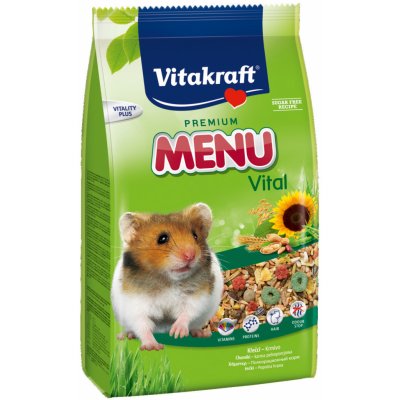 Vitakraft Rodent Hamster Menu Vital 1 kg – Zboží Mobilmania