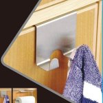 Nerezový dvojitý háček na dveře TORO – Zboží Dáma