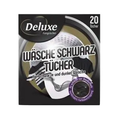 Deluxe Wasche Schwarz Tucher Ubrousky proti zabarvení černého prádla 20 ks – Hledejceny.cz
