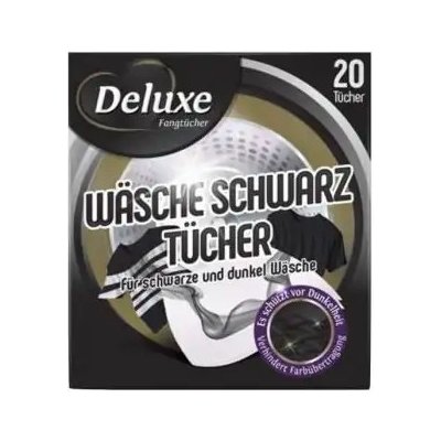 Deluxe Wasche Schwarz Tucher Ubrousky proti zabarvení černého prádla 20 ks – Zbozi.Blesk.cz