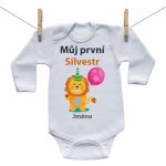 Boodyy Body s dlouhým rukávem Můj první Silvestr se lvíkem a jménem děťátka – Zboží Mobilmania