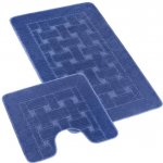 Bellatex Sada Bany Obdélník modrá 60x100 + 60x50 cm s výkrojem – Hledejceny.cz