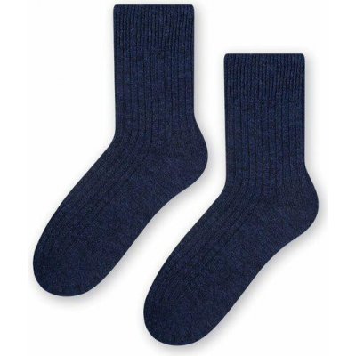 Dámské vlněné ponožky Beka tmavě modrá – Zboží Mobilmania
