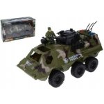 Wiky Auto vojenské obrněný transportér s doplňky plast 30 cm volný chod – Zboží Dáma