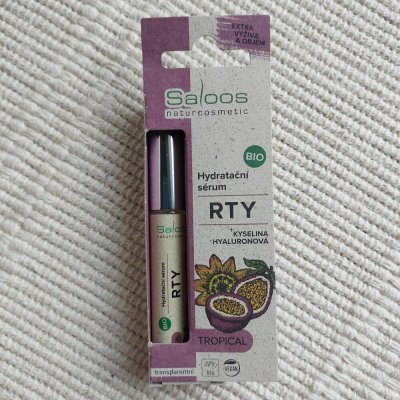 Saloos BIO Hydratační sérum na rty Tropical 7 ml – Zboží Dáma
