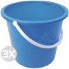 Úklidový kbelík Jantex Zvýhodněný multipack 3 x 10 l kulatý plastový kbelík modrý