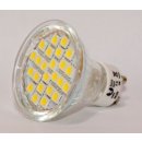 G21 LED žárovka GU10 36 SMD2835, 230V, 4W, 360lm, bílá