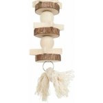 TRIXIE Dřevěné hvězdičky a kuličky barevné na laně 30 cm – Zbozi.Blesk.cz