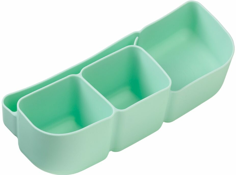 B.box silikonový bento organizér do velkého boxu zelený