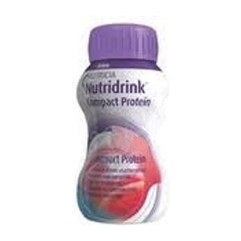 NUTRIDRINK COMPACT PROTEIN S PŘÍCHUTÍ CHLADIVÉHO ČERVENÉHO OVOCE POR SOL 4X125ML