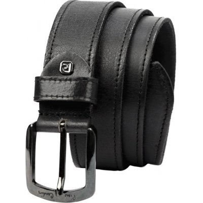 Pierre Cardin černý pánský kožený opasek 5071 – Zboží Dáma