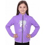 DÍVČÍ MIKINA NA ZIP JEDNOROŽEC NOVINKA Fialková – Zbozi.Blesk.cz
