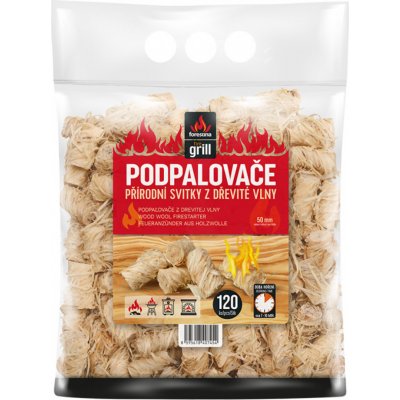 Nohel Garden Podpalovač z dřevité vlny 120 ks 50mm – Zboží Dáma