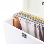 Fenton RC30 Kufr na vinyly, barva bílá – Zboží Živě