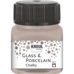 Kreul Barva na sklo a porcelán CHALKY 20 ml NOBLESNÍ NUGÁTOVÁ – Zboží Mobilmania