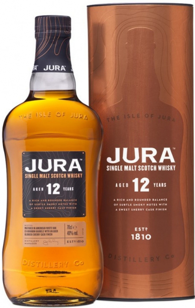 Isle of Jura 12y 40% 0,7 l (holá láhev)