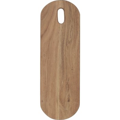 IB LAURSEN Dřevěné prkénko na tapas Oval Hole Acacia Wood, přírodní barva, dřevo – Zboží Mobilmania