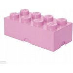 LEGO® Storage box 8 Světle růžový – Zboží Dáma