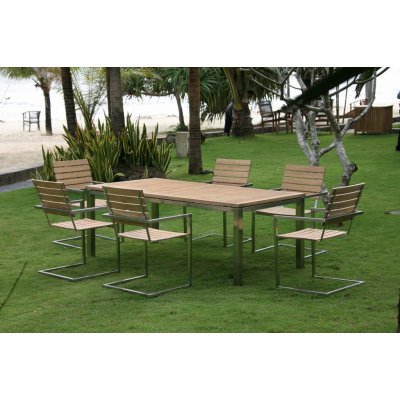 Nábytek Texim Garden IV. teakový set 1+6 – Zboží Dáma