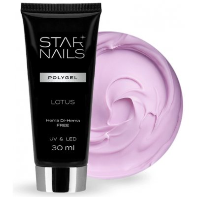 Starnails UV/LED Polygel Hema Di Hema Free 007 Lotus 30 ml – Hledejceny.cz