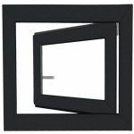 Bravo Plastové okno UNI OS1 60X60 L – Hledejceny.cz