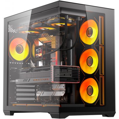 darkFlash C280 Black + 7 fans – Zboží Živě
