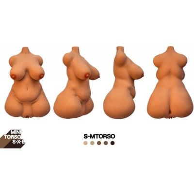 Climax Doll realistické torzo S M Torso CLM Suntan – Hledejceny.cz