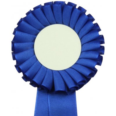 Kokarda jednořadá standard pr. 8 cm modrá – Zboží Mobilmania
