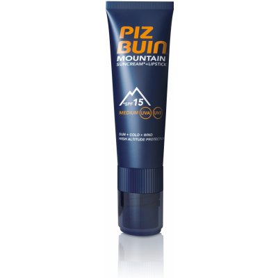 Piz Buin Mountain Suncream SPF15 20 ml + Lipstick 2,3 ml – Hledejceny.cz