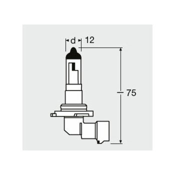 Osram 9145 H10 PY20d 12V 42W