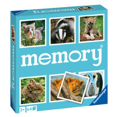 Ravensburger memory Děti zvířat – Zbozi.Blesk.cz