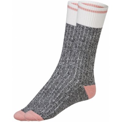 Pánské ponožky šedá / světle růžová – Zboží Mobilmania