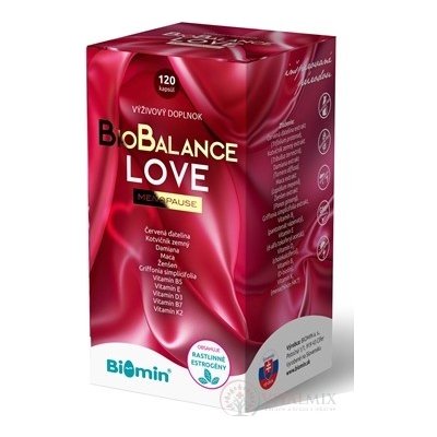 Biomin BioBalance Love Menopause 120 kapslí – Hledejceny.cz