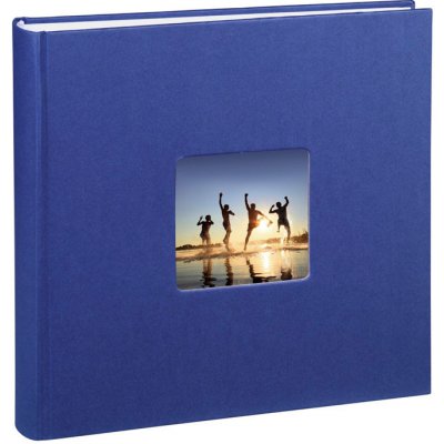 Klasické fotoalbum 100 stran Fine Art JUMBO modré – Sleviste.cz
