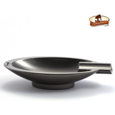 popelník Doutníkový Angelo kovový, šedý – Sleviste.cz